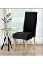 Lycra Chair Cover, Chair Cover, Elastic, standard (1 PC) black