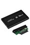 صندوق القرص الصلب 2.5 Sata HDD USB 3.0 - هيكل من الألومنيوم + حافظة - 5