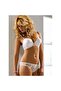 6036 Strapless Lace Non-Supported Rhinestoned Bra Set
