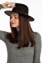 Unisex Black Panama Hat