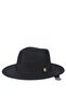 Unisex Black Panama Hat - 4