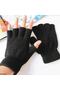 Fashion, Short, Half Finger Knitwear Gloves (Unisex) - 2