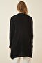 Women's Black Thessaloniki Knit Basic Knit Cardigan YG00095 - 3