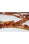 Bracelet Boy Agate Brown Variegated 8-10mm Tımbıl Natural Stones Half String (18cm in Length) - 4