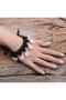 Major Boutique Seashell Knitted Necklace Black - 3