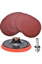 Nikon Hook and Loop Sander Set + Drill Attachment 115 mm 20 Pieces Category: Drills