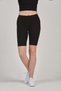 Women's Polyamide Bike Length Slim Fit Athlete Above Knee Lycra Tights - 4
