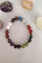 Certified Tiger Eye, Moon Stone, Garnet, Amethyst, Jade, Anyolite, Aquamarine, Varasite, Agate Natural Stone Bracelet