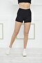 Women's Lycra High Waist Shorts Oversized Athlete Short Tights - 3