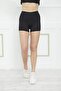 Women's Lycra High Waist Shorts Oversized Athlete Short Tights - 4