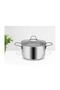 Mega Inox 22cm Deep Pot - 2