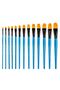 210kf Series Synthetic Bristle Cat's Tongue Brush No: 14 (1 Piece) - 3