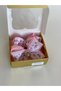 Pink 2-Piece Flower Patterned Girl's Baby Girl's Collar Buckle - 4