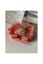 Salmon Ribbon Ribbon Pearl Stoned Mother Girl Baby Gift Clip-on Buckle - 3