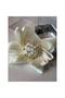 Cream Pearl Stoned Mother Girl Baby Gift Clip Buckle