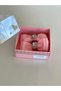 Pink 2-Piece Crystal Stoned Girl's Baby Girl's Collar Buckle - 2