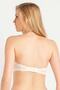 Women's Ecru Lace Crowned Liquid Padded Padded Strapless Bra 2060 - 2