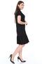 Short Sleeve Ruffle Dress - 3