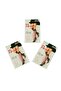 6 Pieces Penti Fit 15 Denier Below the Knee Trousers Socks Shiny - 2
