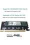 M.2 PCIE Nvme Or PCIE Ahcı Ssd To PCIE 3.0 X4 Adapter Card For Ke - 5