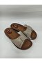Women's Beige Gel Sole Orthopedic Slippers
