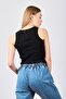 Women's Black V-Neck Camisole Athlete - 4