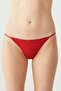 Red Salmon Black White Skin Thin Edge 5-Piece Women's Slip