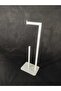 Metal Toilet Roll Holder Toilet Roll Holder with Reserve - 2