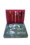 Harry Potter 11 Piece Boxed Wand Set Necklace