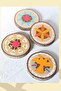 10 Pieces Round Wooden 5 - 8cm Ring Raw Wood Chip Diy Handmade Decoration Material Wood - 3