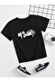 Black Naruto Anime Kids T-shirt