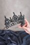 Ahu Drop Crystal Jewelled Bridal Henna Crown - 2