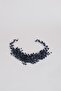 إكسسوار شعر الزفاف المطرز بالكريستال الآسيوي - 4