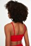 Kırmızı Tünelli Bralette Kaplı Bikini Üstü TBESS22BU0046 - 4