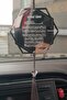 Prayer Gifts Plexiglass Car Ornament Hexagonal Verse-Hand Kursi Rearview Mirror Ornament