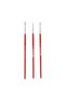 Gild Pen Watercolor Oil Painting Extra Fine Gouache Acrylic Painting Brush Set 10 Pieces (0 No) - 2