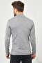 Men's Full Turtleneck Plain Sweater Knitwear 2 Pack (BLACK-GREY) - 8