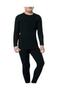 Children's Thermal Suit Long Sleeve Thermal Bady Tights Girl Boy Black Thermal Body - 2