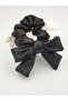 Melkady 392 - Faux Leather Bow Tie - 3