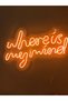 Where Is My Mind Neon Sign Neon Lettering Led Decorative Wall Lighting Neon Wall Decoration