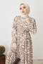401 Zebra Pattern Dress - 7