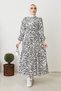 Rochie cu model zebră 401