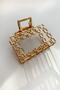 Gold Square Latch Buckle - 3