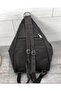 Genuine Leather Brown Backpack. 26*36*15cm - 3