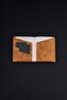 Minimal X Passport Cover Card Holder - Camel - Genuine Leather & Handmade - 4