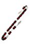 Zaza Red Vernier Powder Amber Prayer Beads - Stock Code 201020142 - 2