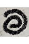 Christmas Garland Glitter Tree Ornament Thick Cut Black 10 cm X 2 Meters 1 Piece