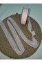 25 mm Linen Ribbon Nopeli Powder Pink 20 Mt - 3
