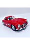 1:24 Scale Mercedes - Benz 300 Sl Red (1954) Diecast Model Car - 2