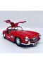 1:24 Scale Mercedes - Benz 300 Sl Red (1954) Diecast Model Car - 7